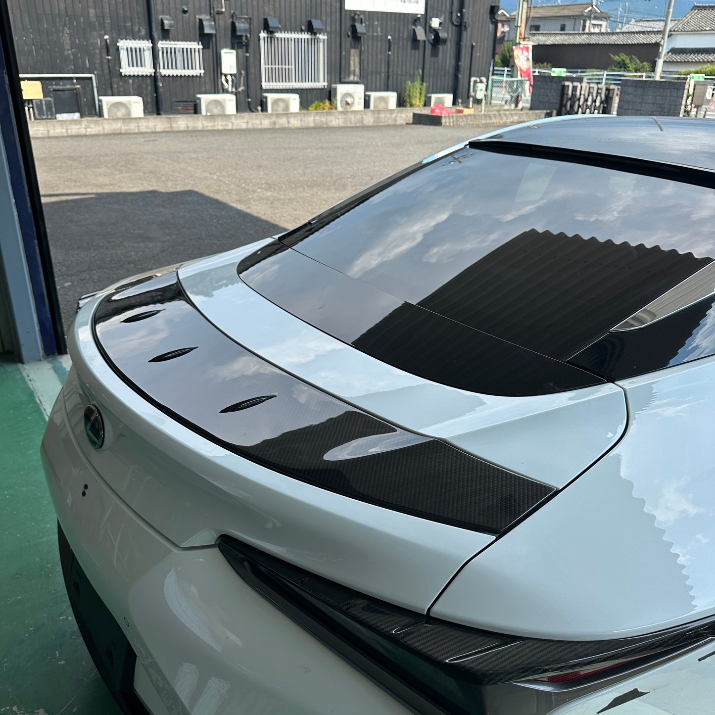 LEXUS LC500 DRY CARBON Active Spoiler CLEAR PAINTED FINISH