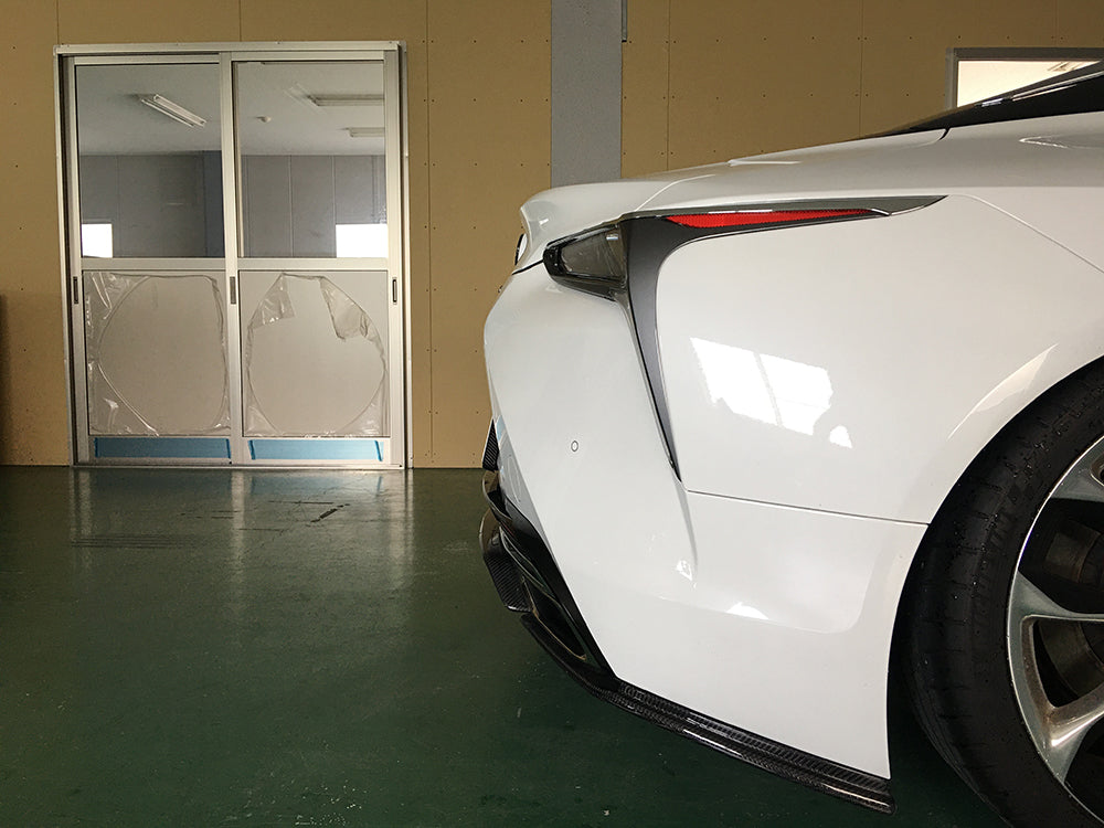 LEXUS LC500 Coupe CARBON TRUNK SPOILER CLEAR PAINTED FINISH