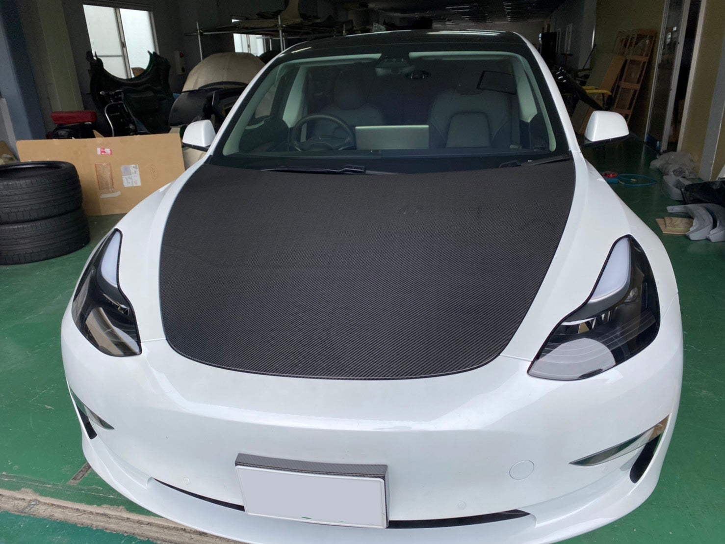 TESLA MODEL3 軽量カーボンボンネット – Carbon Addict On Line Store