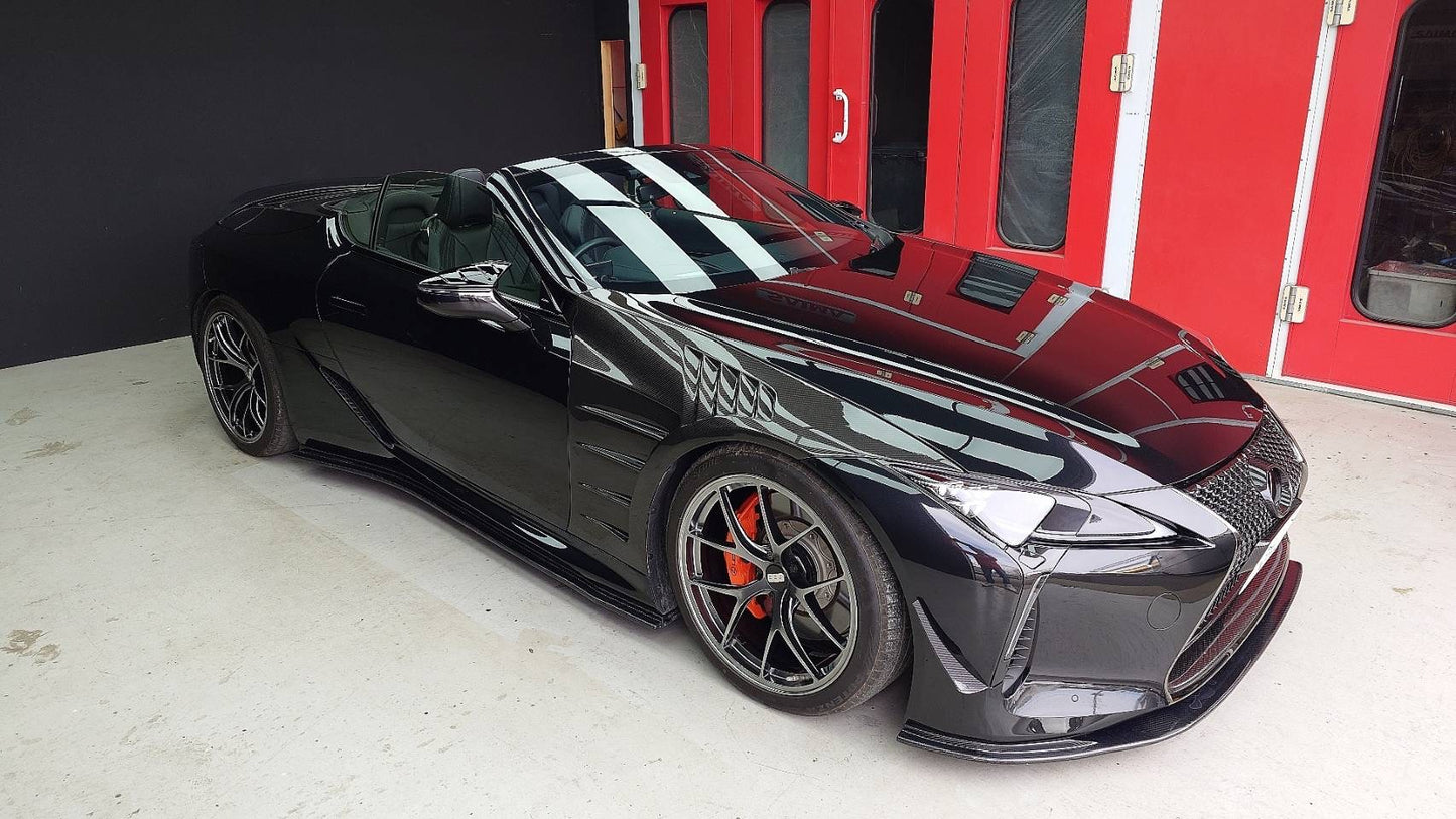 Lexus LC500 LC500H LC500Convertible  Dry Carbon Aero Fender