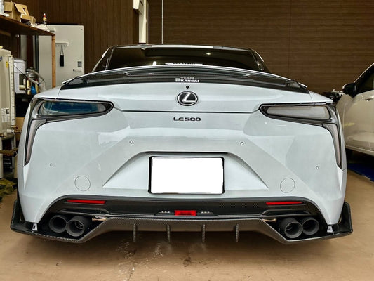 Lexus LC500 Dry Carbon Rear Bumper lower Cover For Artisan Spirits