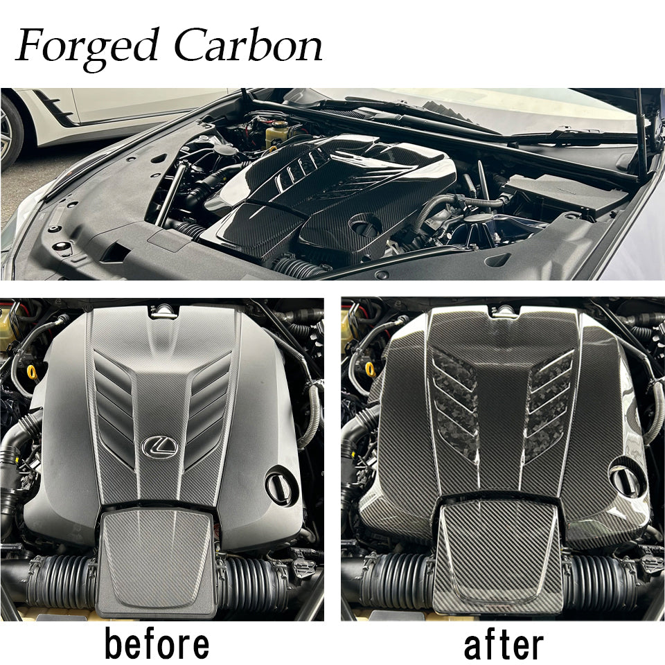 Lexus LC500 Dry Carbon Engine Cover