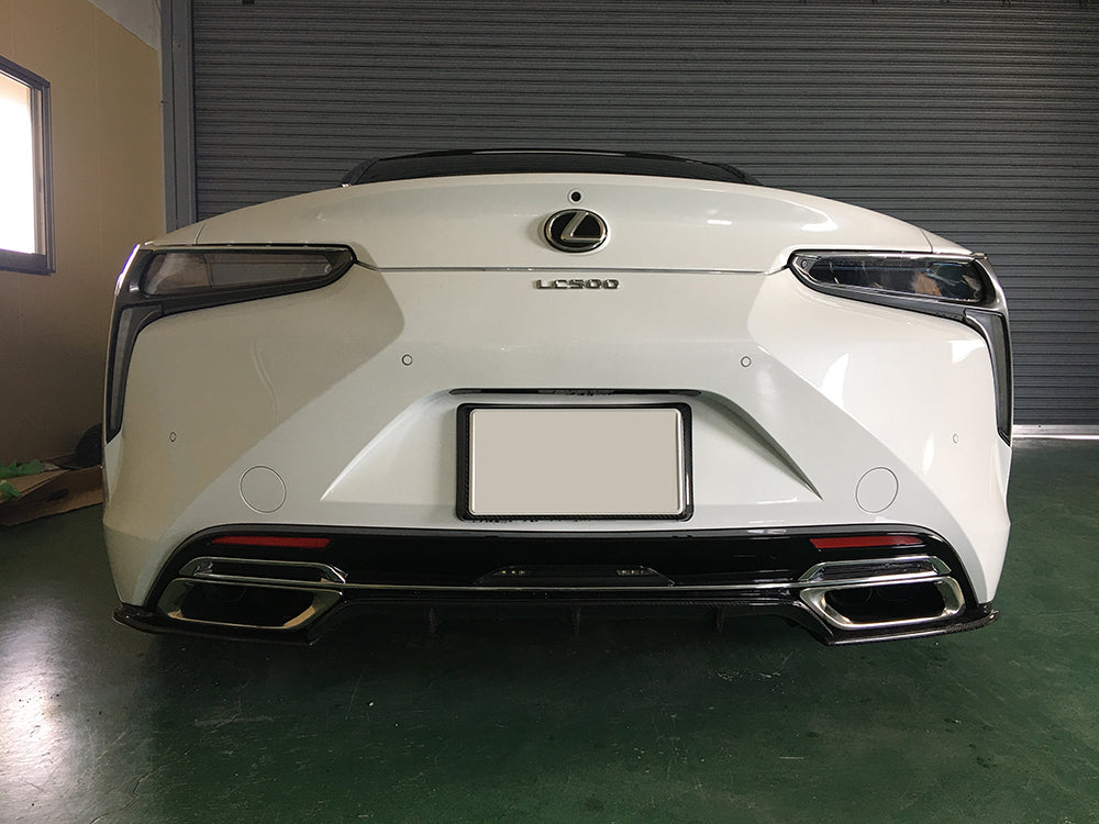 LEXUS LC500 Coupe  CARBON TRUNK SPOILER              CLEAR PAINTED FINISH