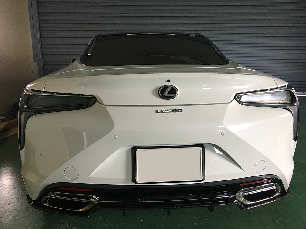 LEXUS LC500 Coupe  CARBON TRUNK SPOILER              CLEAR PAINTED FINISH