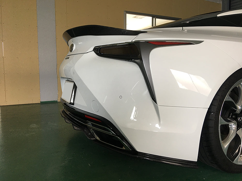 LEXUS LC500 Coupe  CARBON TRUNK SPOILER              CLEAR PAINTED FINISH