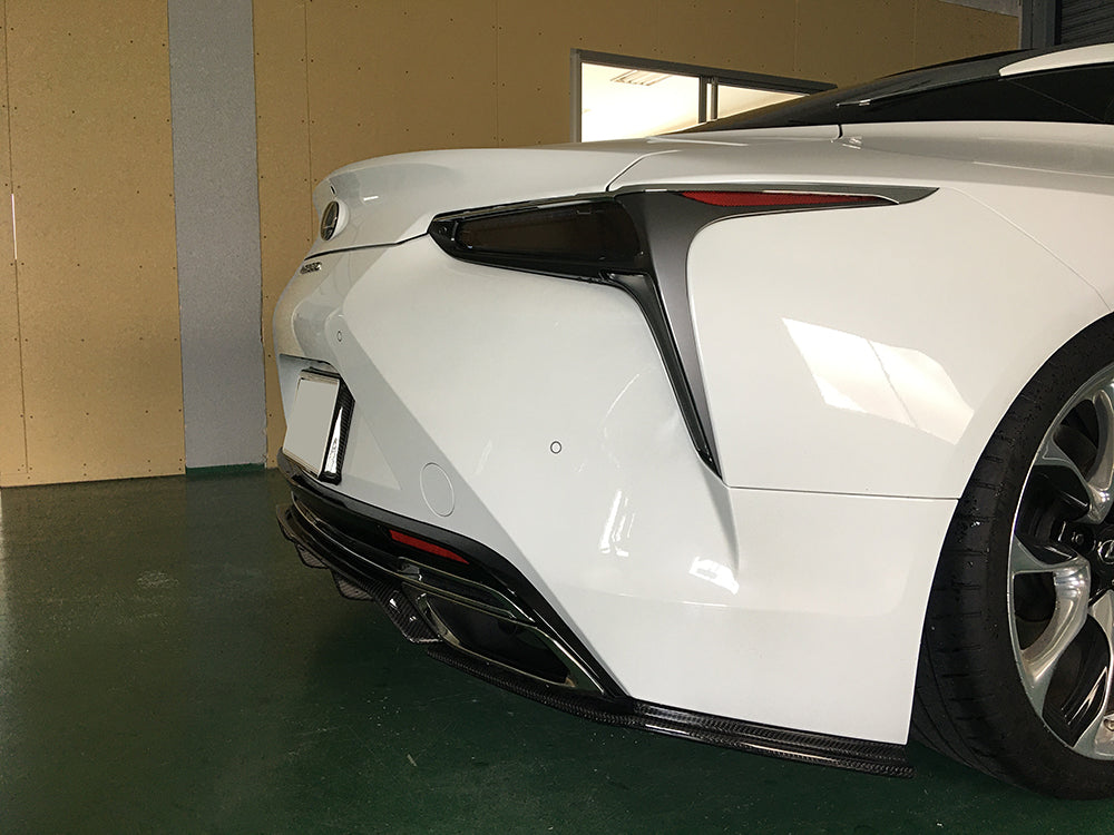 LEXUS LC500 Coupe  CARBON TRUNK SPOILER              CLEAR PAINTED FINISH