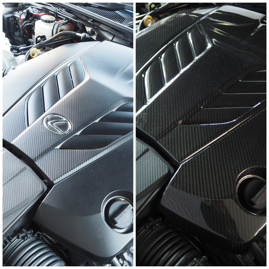 Lexus LC500 Dry Carbon Engine Cover