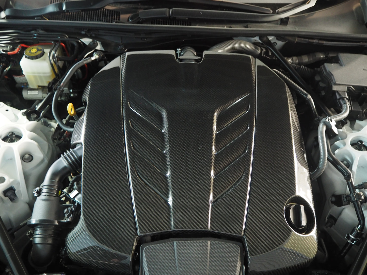 Lexus LC500 Dry Carbon Engine Cover