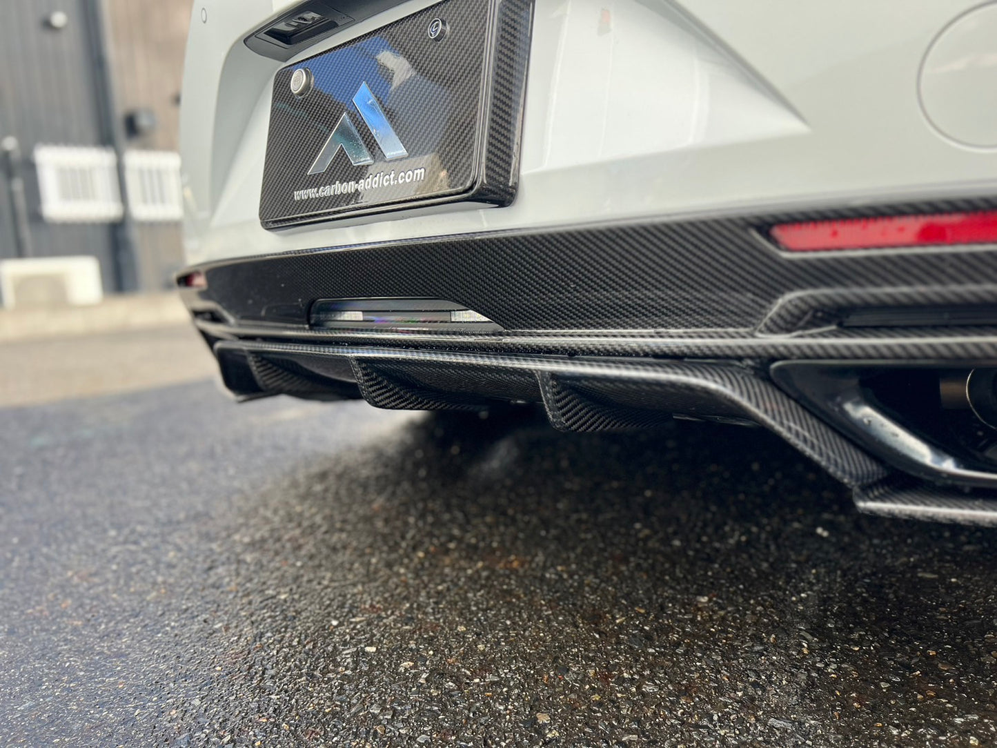 Lexus LC500 Dry Carbon Rear Bumper lower Cover