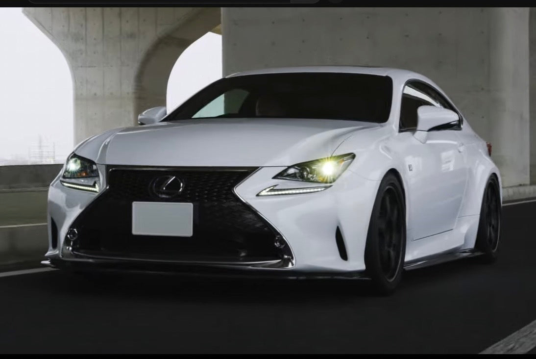 Lexus RC350 Carbon Addict  Front lip Spoiler