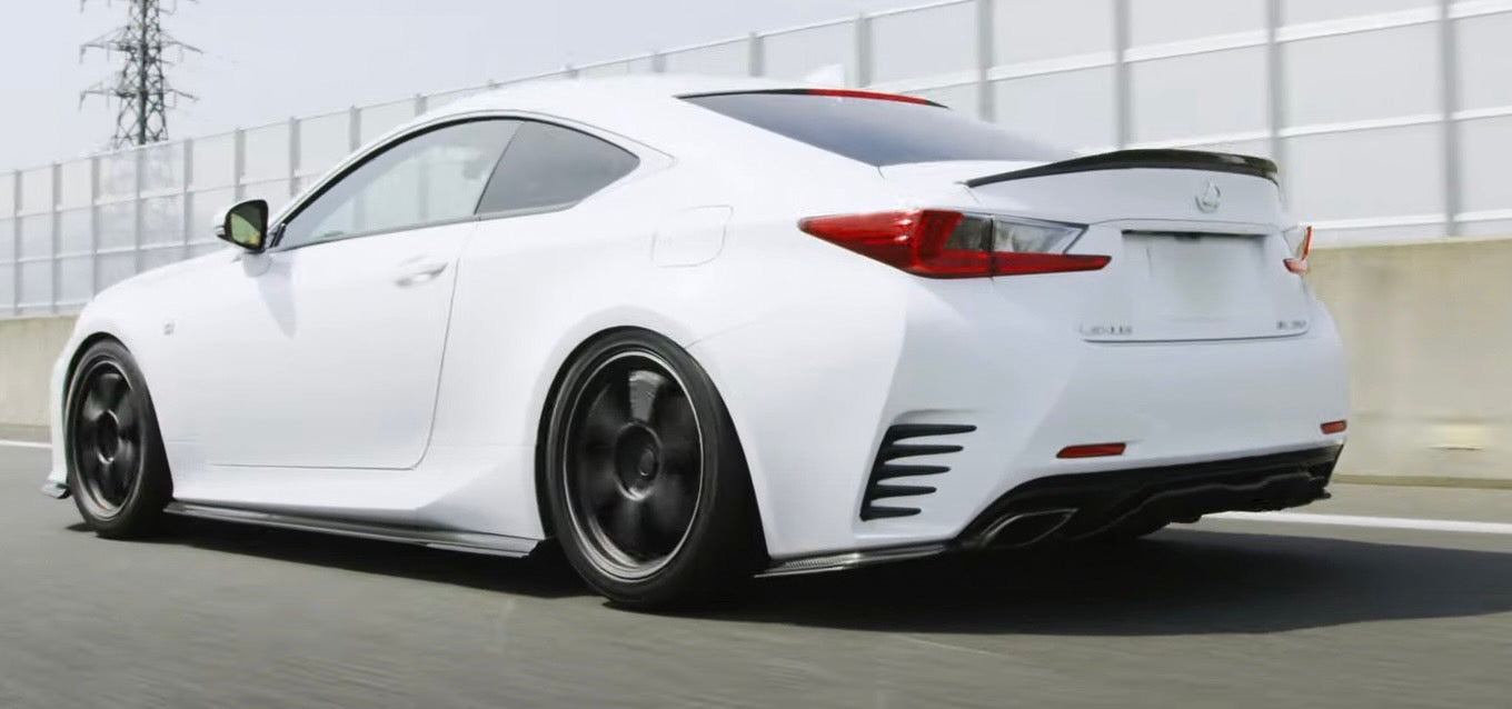 LEXUS RC350 Carbon Addict  Front Lip ,Side Step,Rear Under,Rear Diffuser KIT