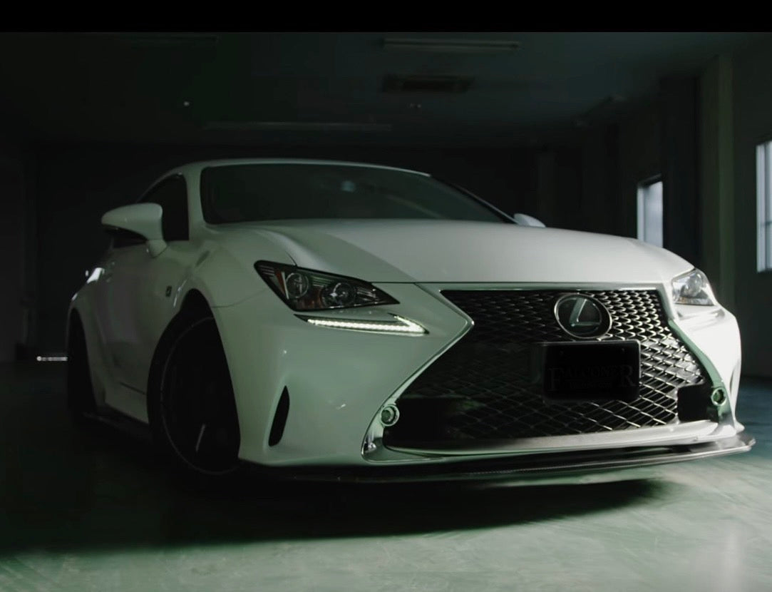 Lexus RC350 Carbon Addict  Front lip Spoiler