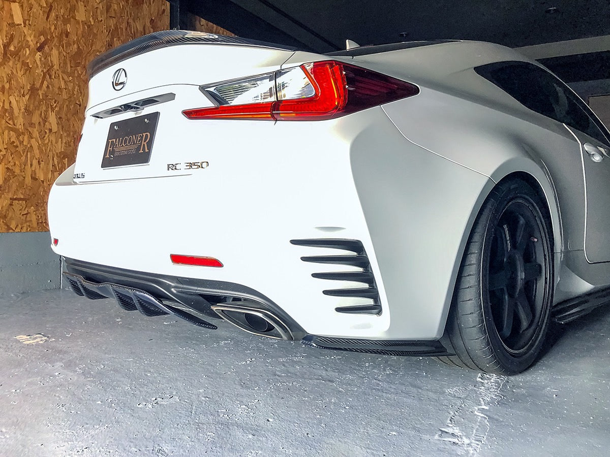 Lexus  RC350 Carbon Addict  Rear Under Spoiler and Rear Diffuser