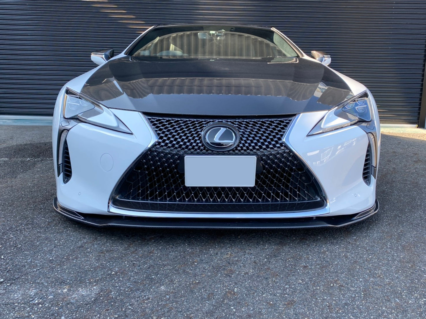 Lexus LC500 Carbon Addict  Front lip Spoiler