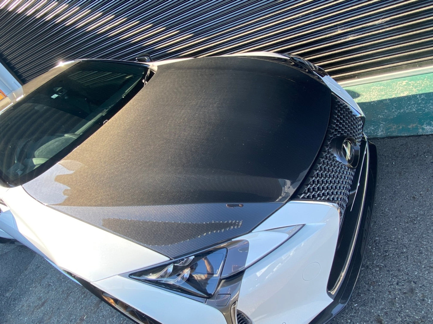 Lexus LC500 Carbon Addict  Front lip Spoiler