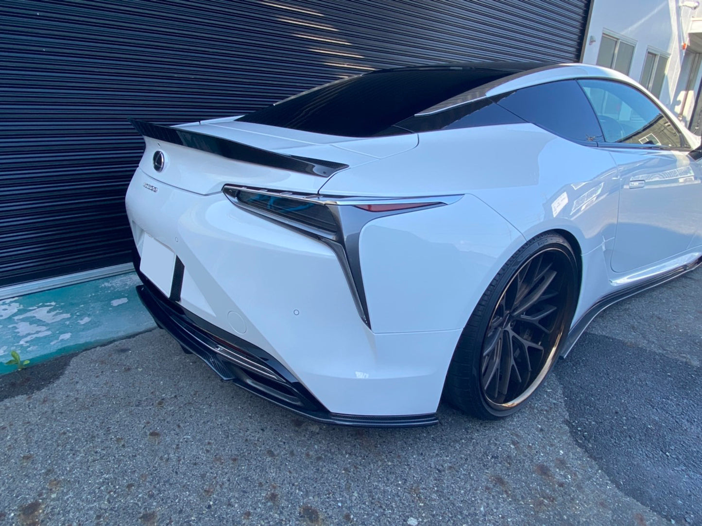 Lexus LC500 Carbon Addict  Rear Under Spoiler and Rear Diffuser