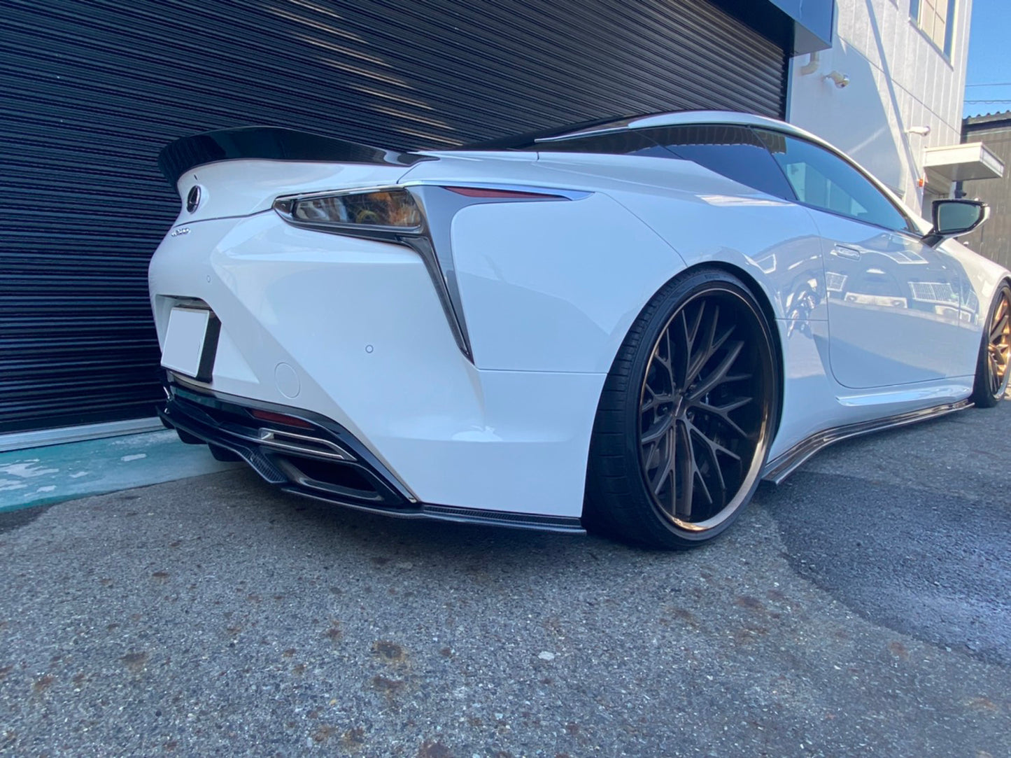 Lexus LC500 Carbon Addict  Rear Under Spoiler and Rear Diffuser