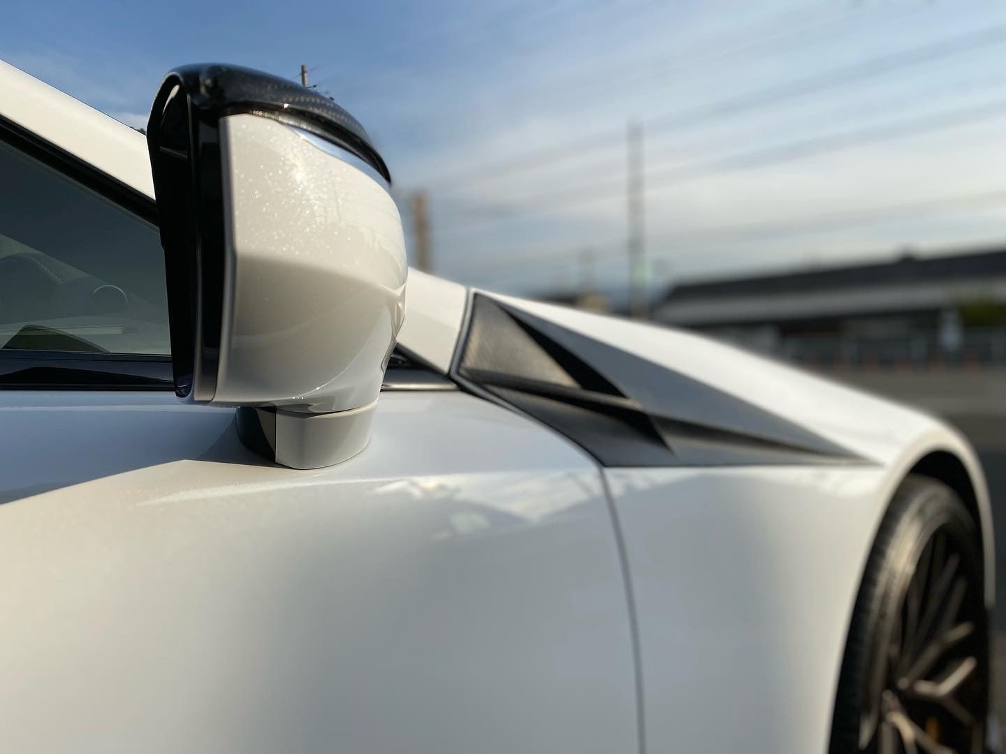 LEXUS LC500 Front Fender Wing Clear Painted – Carbon Addict On