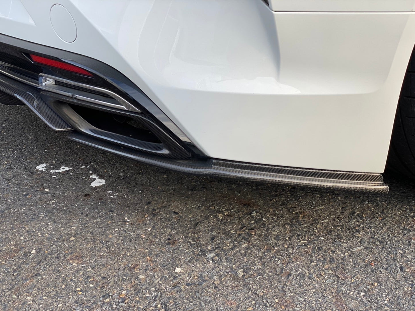 Lexus LC500 Carbon Addict  Rear Under Spoiler and Rear Diffuser