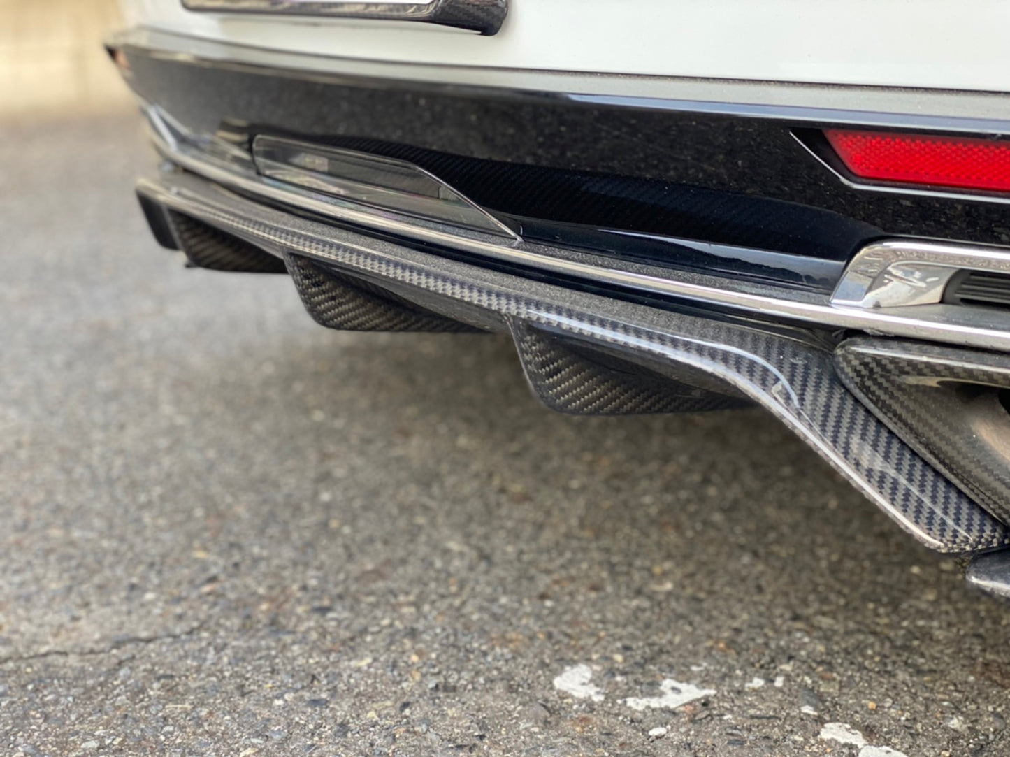 Lexus LC500 Carbon Addict  Rear Under Spoiler and Rear Diffuser