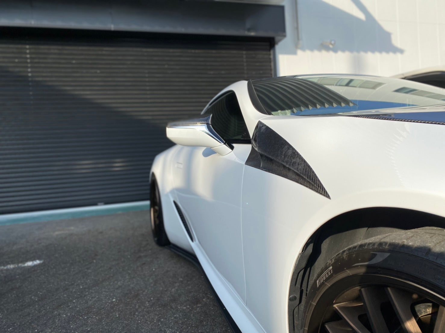 LEXUS LC500 Front Fender Wing Clear Painted – Carbon Addict On
