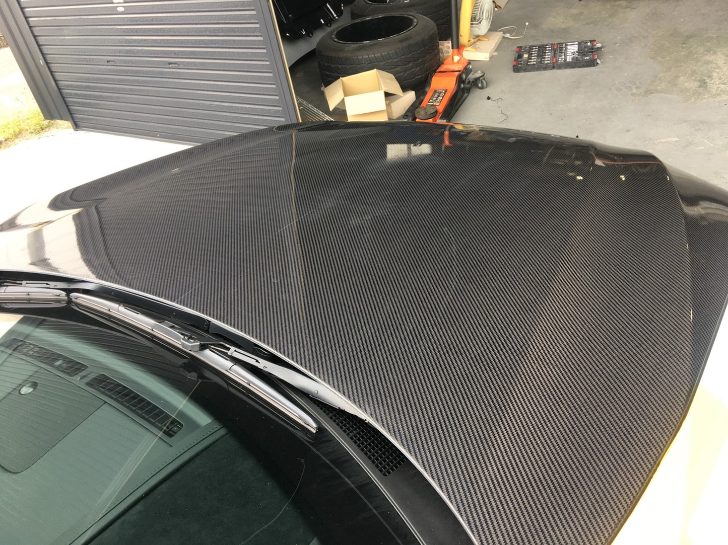 LC500 Dry Carbon Bonnet