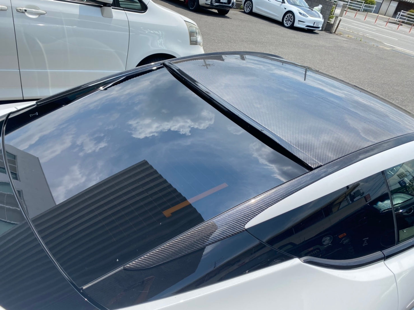 Lexus LC500 Carbon Dry Carbon High Mount Lamp Cover