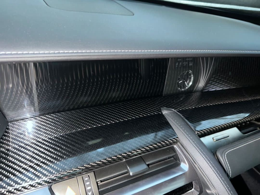 Lexus LC500 Carbon Dry Carbon Interior panel