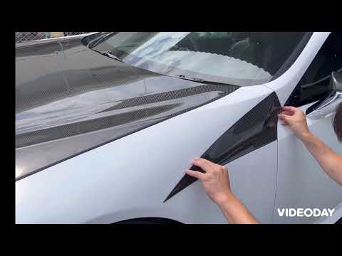 LEXUS LC500 Front Fender Wing Clear Painted – Carbon Addict On